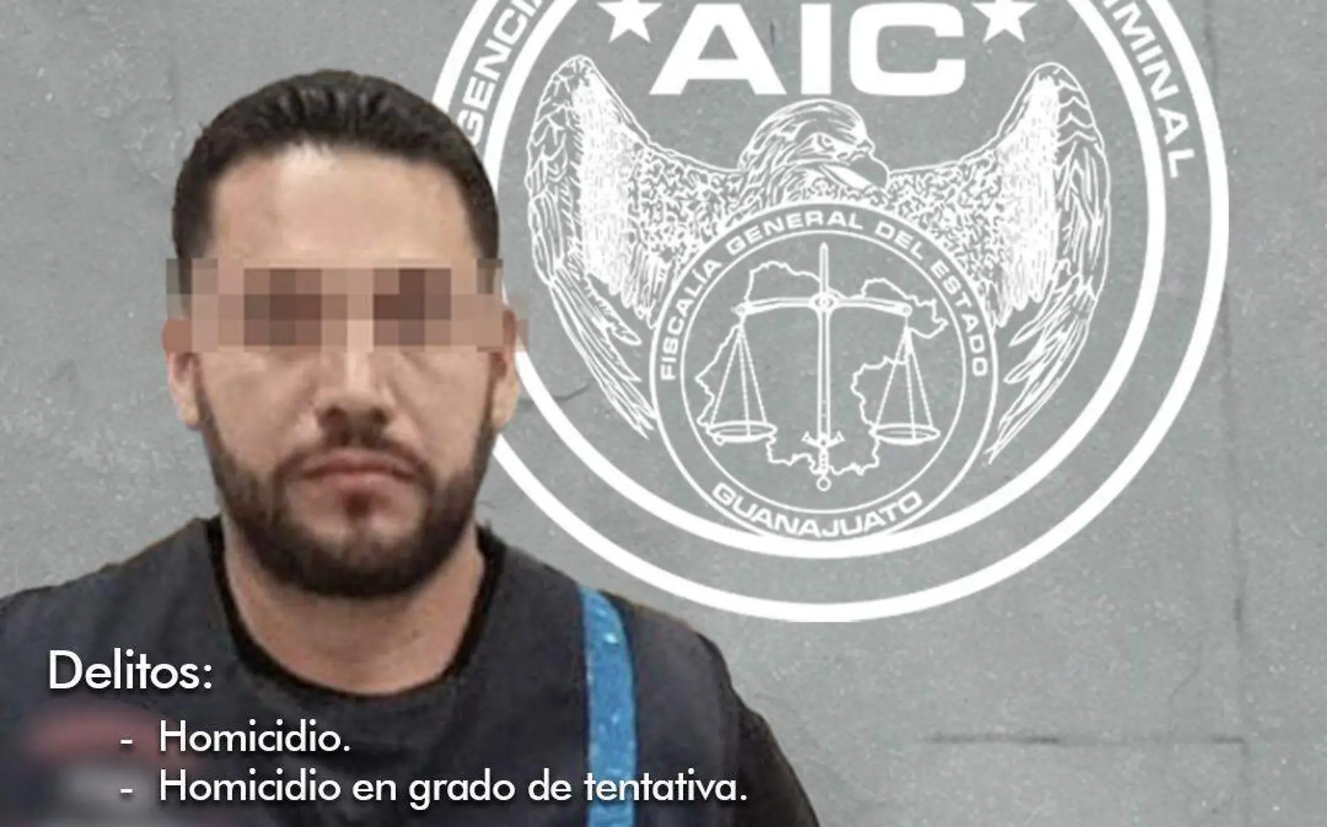 DETENIDO INTERPOL GUADALJARA  CORTESÍA FGE